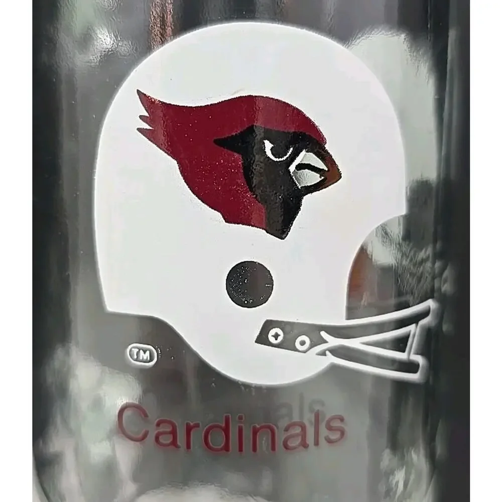 Vintage St Louis Cardinals Football‎ Fisher Nut Drinking Glass 